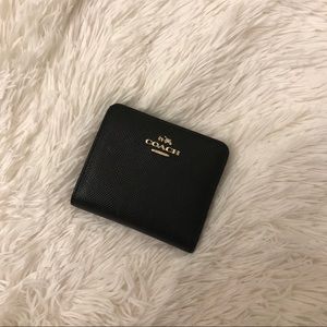 COACH COMPACT SNAP SMALL WALLET
